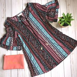 Bobbi Brooks Ruffle sleeve tee